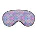 Mermaid Rainbow Sleep Mask Eye Mask for Women Men Comfortable and Soft Sleeping Eye Cover with Adjustable Elastic Strap Block Out Light Fashion Patterns Blindfold for Travel Nap Meditation