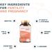 Organic Children's Vitamins for Women | Folic Acid Inositol Q10 B12 & 9 Minerals - 60 Vegetarian Capsules for Fertility & Pregnancy - Buy Online on GoSupps.com