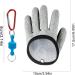 LZYKJGS Waterproof Fishing Gloves - 2 Piece Set Anti-Cut & Magnetic Closure for Predatory Fish - Ideal for International Shipping - Buy Online on GoSupps.com