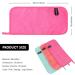 KinHwa Microfiber Makeup Remover Cloths 12 Pack - Reusable Face Towel for Skin Care - Soft Facial Wash Cloth 15x30 cm - Buy Online on GoSupps.com