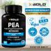 Palmitoylethanolamide Pea Supplement 600 mg | Micronized & Highly Purified | 120 Capsules | Made in USA | Optimal Bioavailability for Men & Women - Buy Online on GoSupps.com