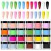 24 Color Acrylic Nail Powder Set Acrylic Powder Set Nail DIY Art Design Acrylic Nail Art 3D Nail Sculpture French Nail Extension Gift for Women