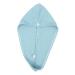 Zerodeko Quick Drying Shower Cap Towel Turban Absorbent Dry Hair Cap Hair Towel Hair Absorbent Cap Hair Drying Cap Shower Cap for Hair Shower Cap Large Turbans for Women Dry Hair Cap Towel Blue 65.00X25.00X0.50CM
