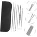 Hemoton 1 Set Blackhead Removal Tool Professional Remover Household Blackhead Tool Blackhead Accessory Convenient Supply Stainless Blackhead Tool Compact Blackhead Tool - Buy Online on GoSupps.com