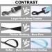 COMSLE Long Leads for Dog Training | 3m/10ft Strong Nylon Dog Leash with Handle | Ideal for Pet Recall, Training, and Outdoor Activities | Black - Buy Online on GoSupps.com