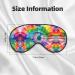 Shop Tie Dye Hippie Unisex Sleeping Eye Mask - Soft Adjustable Strap for Ultimate Comfort | International Shipping Available - Buy Online on GoSupps.com