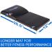 Yes4All Ab Exercise Mat with Tailbone Protecting Pad - Abdominal Wedge Support for Abs Workout - Sit Up Mat with Tailbone Protector - Black - Buy Online on GoSupps.com