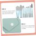 FRCOLOR 3 Sets Travel Makeup Brush for Makeup Cosmetics Powder Applicator Face Makeup Brush Beauty Professional Makeup Brush Eyeshadow Girls Lip Brush Major Wood Powder Brush Miss - Buy Online on GoSupps.com
