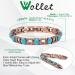 Buy Enercoppex 99.99% Pure Copper Magnetic Therapy Bracelet for Arthritis Relief - Strong 3500 Gauss Turquoise Jewelry for Women - Buy Online on GoSupps.com