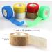 Self Adhesive Bandage Wrap - 1 Inch 6 Pack - Elastic Vet Wrap for Sports Injury Wrist Ankle - Buy Online on GoSupps.com