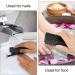 Amaxiu Hand Nail Brush for Cleaning Fingernails Durable Nylon Firm Stiff Scrub Bristles Nail Scrubber Brushes for Men Mechanics Gardeners Scrubbing under Fingers Foot Toes(2 Pack Black) - Buy Online on GoSupps.com