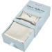 Beckham Hotel Collection Silk Pillowcase for Hair and Skin - Pack of 2 Standard Size Cases - White/Ivory - Buy Online on GoSupps.com