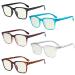 Eyekepper 5-pack Large Blue Light Filter Glasses Women - Fashion Computer Reading Glasses +2.75 +2.75 Blue Light Blocking-b40-5 Pairs