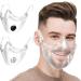 Chihuobang Transparent Facial Cover with Valve - Breathable Washable & Reusable Protection - Buy Online on GoSupps.com