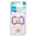 MAM Air Night Pacifiers 6+ Months | Glow in the Dark | Pack of 2 | Sterilizing Case | Best for Breastfed Babies - Buy Online on GoSupps.com