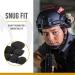 OneTigris Airsoft Helmet MICH 2000 | Adjustable ACH Tactical Helmet with Ear Protection | Front NVG Mount | Side Rail | Black - Buy Online on GoSupps.com