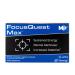 FocusQuest Max Focus Supplement with Extended Release Caffeine and L-Theanine Nootropic Supplement for Energy and Productivity - Vegan Gluten-Free for Professionals Students Busy Moms and Fitness