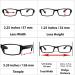 TruVision Readers OTC Reading Glasses - Comfort Spring Hinges Unisex 0.5x Magnification 2 Pack - Blue - Buy Online on GoSupps.com