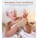 Compression Arthritis Gloves for Pain Relief | Fingerless Circulation Gloves for Women & Men | Premium Joint & Tendonitis Support - Medium Beige - Buy Online on GoSupps.com