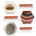Healeved Ceramic Burner Set for Chinese Medicine - Hand Massage Cup Holder & Moxibustion Hose 10x6.5x6.54cm | International Shipping Available - Buy Online on GoSupps.com