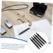 Healifty 10 pcs U-Shaped Earwax Remover & Hair Brush Cleaner Set - Small Cleaning Brushes for Hair & Ears - Buy Online on GoSupps.com