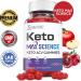 Justified Laboratories Keto Max Science Keto ACV Gummies 1000MG - Vegan, Non GMO with Pomegranate Juice, Beet Root B12 - 60 Gummys - Buy Online on GoSupps.com