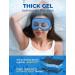 Travel Eye Cover for Rest - Reusable Blindfold for Adults Comfortable Sleepmask Perfect Travel Accessories(Black) - Buy Online on GoSupps.com