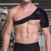 MagiDeal Adjustable Shoulder Support Brace for Men & Women - Shoulder Stability & Pain Relief Black - Buy Online on GoSupps.com