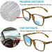 OCCI CHIARI XL Blue Light Blocking Bifocal Reading Glasses for Men - 1.5x Transition Readers in Brown | International Shipping Available - Buy Online on GoSupps.com