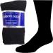 6 Pairs Mens Black & White Diabetic Crew Socks 13-15 Size - MADE IN USA - Buy Online on GoSupps.com