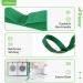 Trideer 10-Loop Stretching Strap for Yoga and Physical Therapy - Non-Elastic Stretch Band for Pilates, Exercise, and Dance - Includes Workout Guide - Green - Buy Online on GoSupps.com