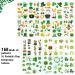 168 PCS St Patricks Day Tattoos Stickers - Shamrock Temporary Irish Tattoos for Parade Party Favors - Buy Online on GoSupps.com
