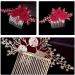 Beaupretty Compact Bride Wedding Hair Comb Reusable Hair Decor Rose Hair Comb Decoration - Buy Online on GoSupps.com