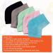 Selizo Moisturizing Gel Heel Socks - Set of 5 Open Toe Socks for Dry, Hard, Cracked Heels - Buy Online on GoSupps.com