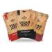 Vegan Jerky 3 varieties in a set Vegan dried meat (360g (12 x 30g)) 360.00 g (1 pack)