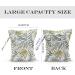 Waterproof Wet Dry Bag for Swimsuit Travel Beach Pool - Reusable Spring Leaves Design - Buy Online on GoSupps.com