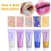  Miioto Glitter Gel for Face Hair Body Sequins for Cosmetics Lips Nails Festival Party 3 Colors (B) - Buy Online on GoSupps.com