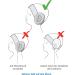 Reer SilentGuard Hearing Protection for Babies - Soft Lightweight & Adjustable - Pink - Buy Online on GoSupps.com