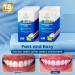 Teeth Whitening Strips 36 Individual Strips, Fast Results, Enamel Safe for Whiter Teeth - Reduced Sensitivity Coconut Flavor Formula - Buy Online on GoSupps.com