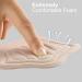 Adhesive Heel Cushion Pads & Grips Inserts - 6PCS Beige | Reusable Liners for Loose Shoes & Boots - Improve Fit for Women & Men - Buy Online on GoSupps.com
