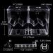 WEAVERBIRD Fish Breeder Box Clear Acrylic Aquarium Isolation Hatchery Feeding Boxes Perfect Isolator for Aggressive Fish Injured Fish Small Fish Shrimp Clownfish with 2pcs Sucker and Hook XL(Double Box) - Buy Online on GoSupps.com