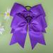 DEEKA 16PCS 8 Inch Large Cheer Bows Ponytail Holder - Purple Handmade for Girls Teens Softball Cheerleader Sports - Buy Online on GoSupps.com