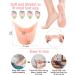 BLATOWN Silicone Toe Protectors - 8Pcs Gel Toe Covers for Pain Relief - Breathable Toe Pads - White - Fits High Heel Ballet Point Shoes - Buy Online on GoSupps.com
