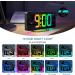 Ankilo Digital Alarm Clock for Deep Sleepers | RGB Color Changing Night Light & Charging Station | Bright LED Bedside Clock for Kids & Adults - Buy Online on GoSupps.com