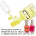 Color Club Neon Warm Nail Polish Set - Salon Quality Gel Manicure Set for Vibrant Nail Art - 3 Piece Soak Off UV Gel Polish Kit - Buy Online on GoSupps.com