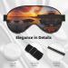 Ireland Sunset Seascape Sleep Mask | Adjustable Breathable & Fashionable Eye Mask for Ultimate Comfort - Buy Online on GoSupps.com