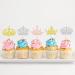 Ercadio 30 Pack Princess Crown Cupcake Toppers Glitter Queen Crown Cupcake Picks Crown Cupcake Toppers for Princess Crown Theme Baby Shower Wedding Party Cake Decorations Supplies Pattern-3 - Buy Online on GoSupps.com