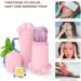 Kahdsvby Ice Roller & Silicone Ice Cube Tray - Eye Gua Sha Massage for Brightening & Tightening Pores - Purple - Buy Online on GoSupps.com