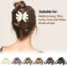 6 Pcs 2.8 Medium Matte Octopus Hair Claw Clips for Women - Strong Hold Non-slip Hair Accessories (Neutral) - Buy Online on GoSupps.com