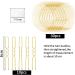 30 Pcs Invisible Hair Nets & 20 U Shaped Pins Set - Blonde Gold Hair Bun Accessories - Buy Online on GoSupps.com